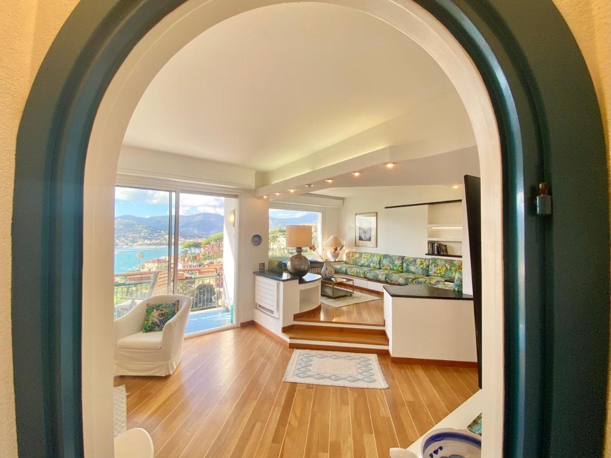 Welcome Riviera - Paradiso 12-Ultimo Restauro Nel 2025-Vista Mare Stupenda-Balcone Con Vista Meravigliosa Piu' Terrazza Solarium Sovrastante Di 70 Mq Esterna Rapallo Eksteriør bilde