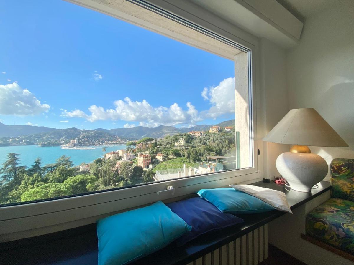 Welcome Riviera - Paradiso 12-Ultimo Restauro Nel 2025-Vista Mare Stupenda-Balcone Con Vista Meravigliosa Piu' Terrazza Solarium Sovrastante Di 70 Mq Esterna Rapallo Eksteriør bilde